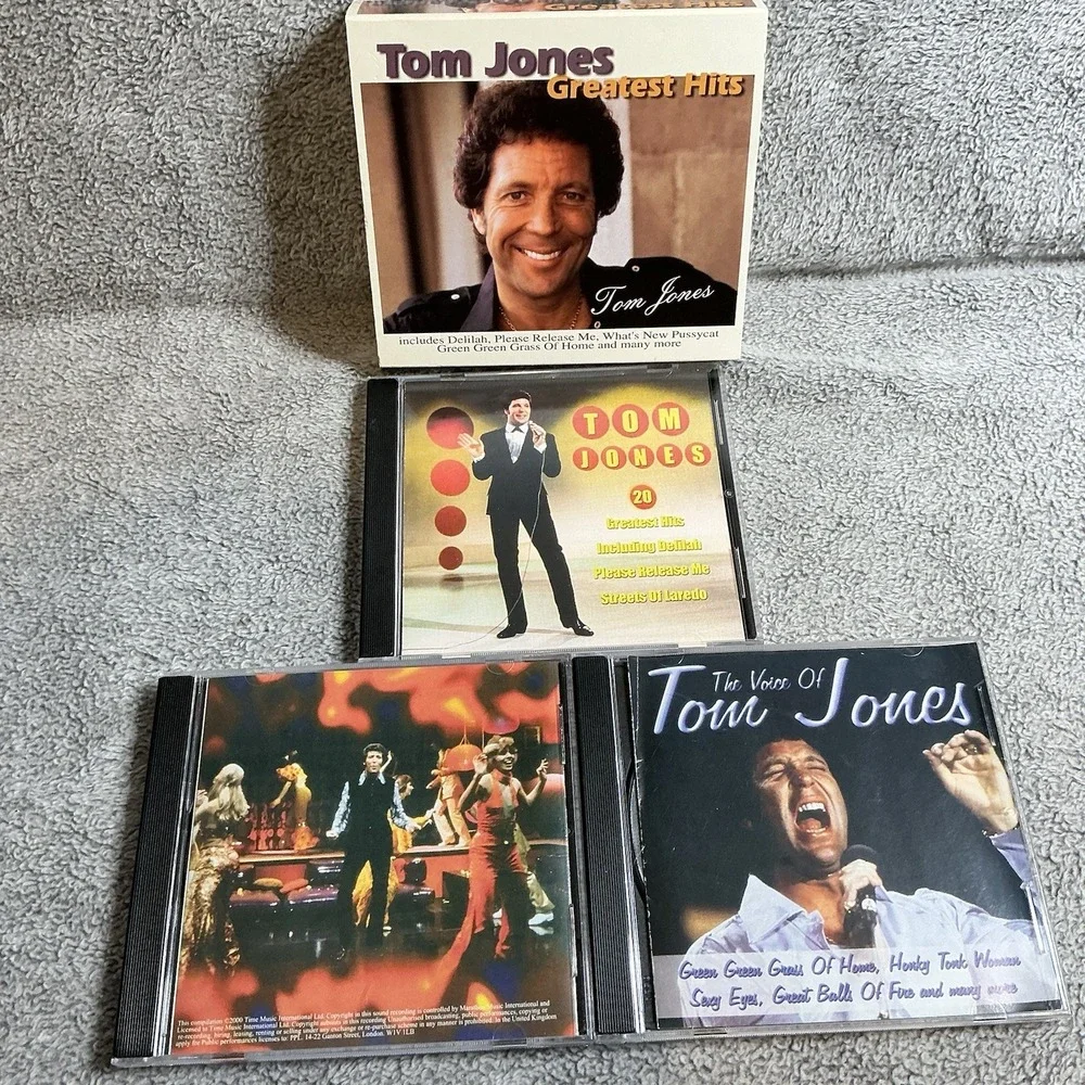 Tom Jones‎ Greatest Hits 3 CD Collection 2000 Vintage - Picture 3 of 10